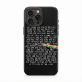 Pink Floyd Phone Case - All that you touch and all that you see Eclipse Lyrics