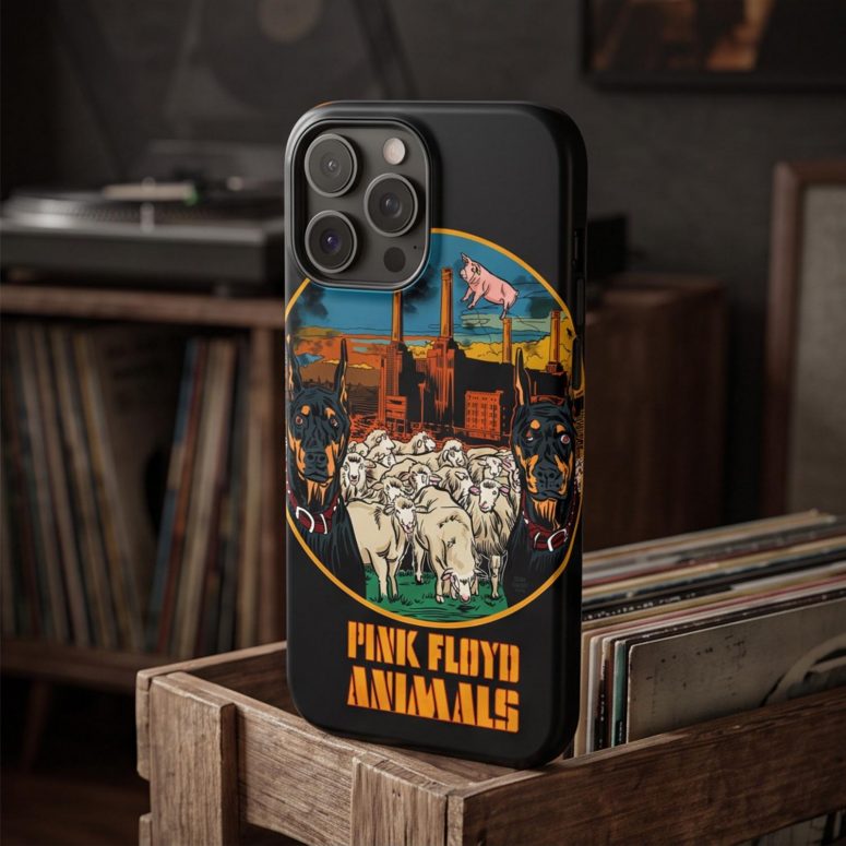 Pink Floyd Phone Case - Animals Dog Sheep Pig trippy