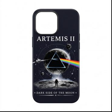 Pink Floyd Phone Case - Artemis II Dark Side of the Moon Space Mission Pink Floyd Phone Case - Artemis II Dark Side of the Moon Space Mission