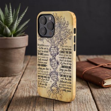 Pink Floyd Phone Case - Breathe Lyrics