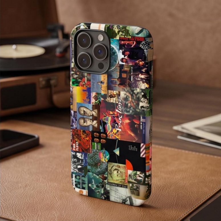 Pink Floyd Phone Case - Collage Albums Pink Floyd Phone Case - Collage Albums