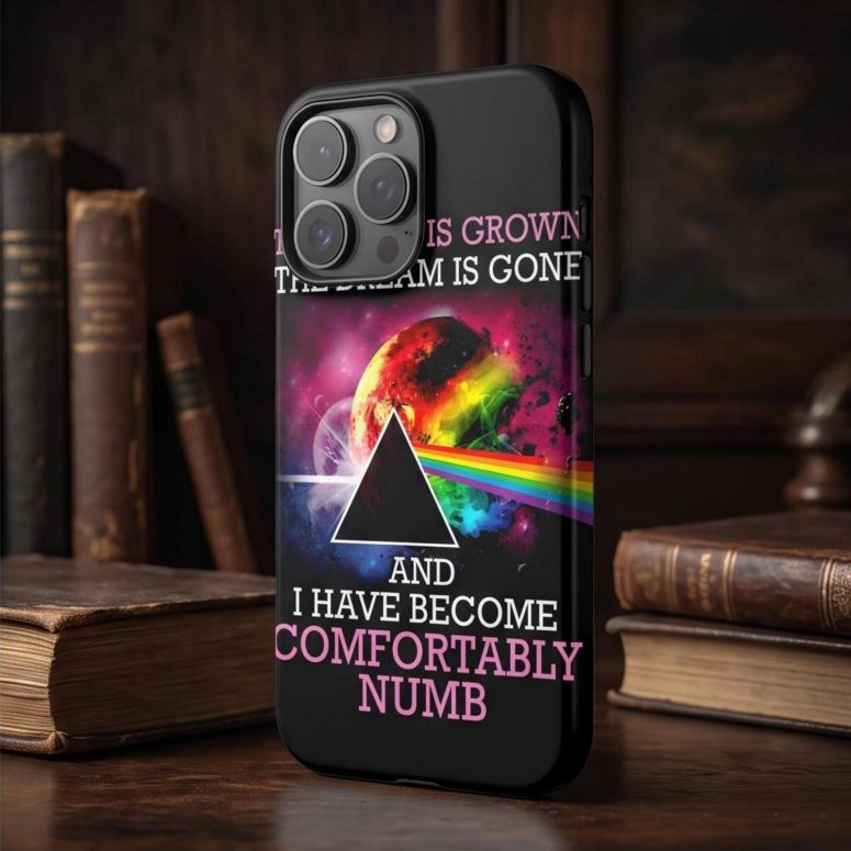 Pink Floyd Phone Case - Comfortably Numb The Child Is Grown The Dream Is Gone Pink Floyd Phone Case - Comfortably Numb The Child Is Grown The Dream Is Gone