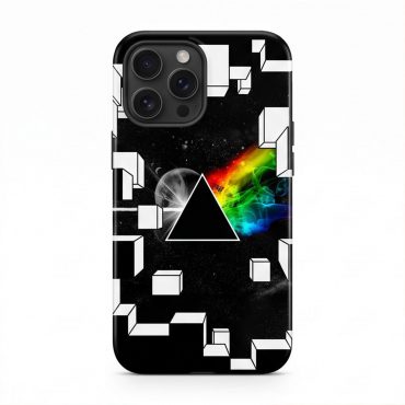 Pink Floyd Phone Case - Dark Side of the Moon Galaxy Break Wall Pink Floyd Phone Case - Dark Side of the Moon Galaxy Break Wall