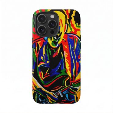 Pink Floyd Phone Case - David Gilmour Legend Abstract Art