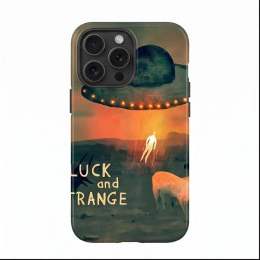 Pink Floyd Phone Case - David GIlmour Luck And Strange Dark and Velvet Nights Pink Floyd Phone Case - David GIlmour Luck And Strange Dark and Velvet Nights