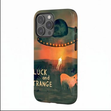 Pink Floyd Phone Case - David GIlmour Luck And Strange Dark and Velvet Nights