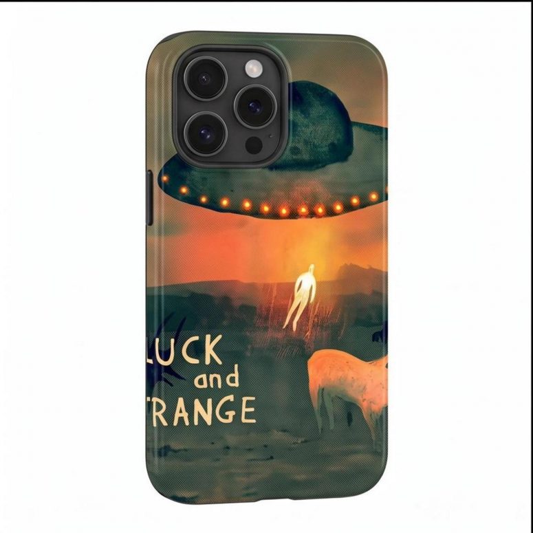 Pink Floyd Phone Case - David GIlmour Luck And Strange Dark and Velvet Nights