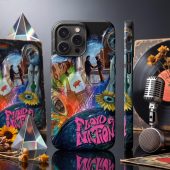 Pink Floyd Phone Case - DSOTM WYWH Animals Album Collage oil painting Pink Floyd Phone Case - DSOTM WYWH Animals Album Collage oil painting