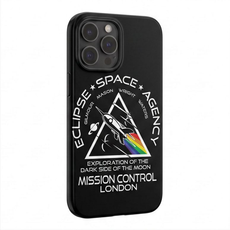 Pink Floyd Phone Case - Eclipse Space Agency Exploration of TDSOTM Mission Control London Pink Floyd Phone Case - Eclipse Space Agency Exploration of TDSOTM Mission Control London