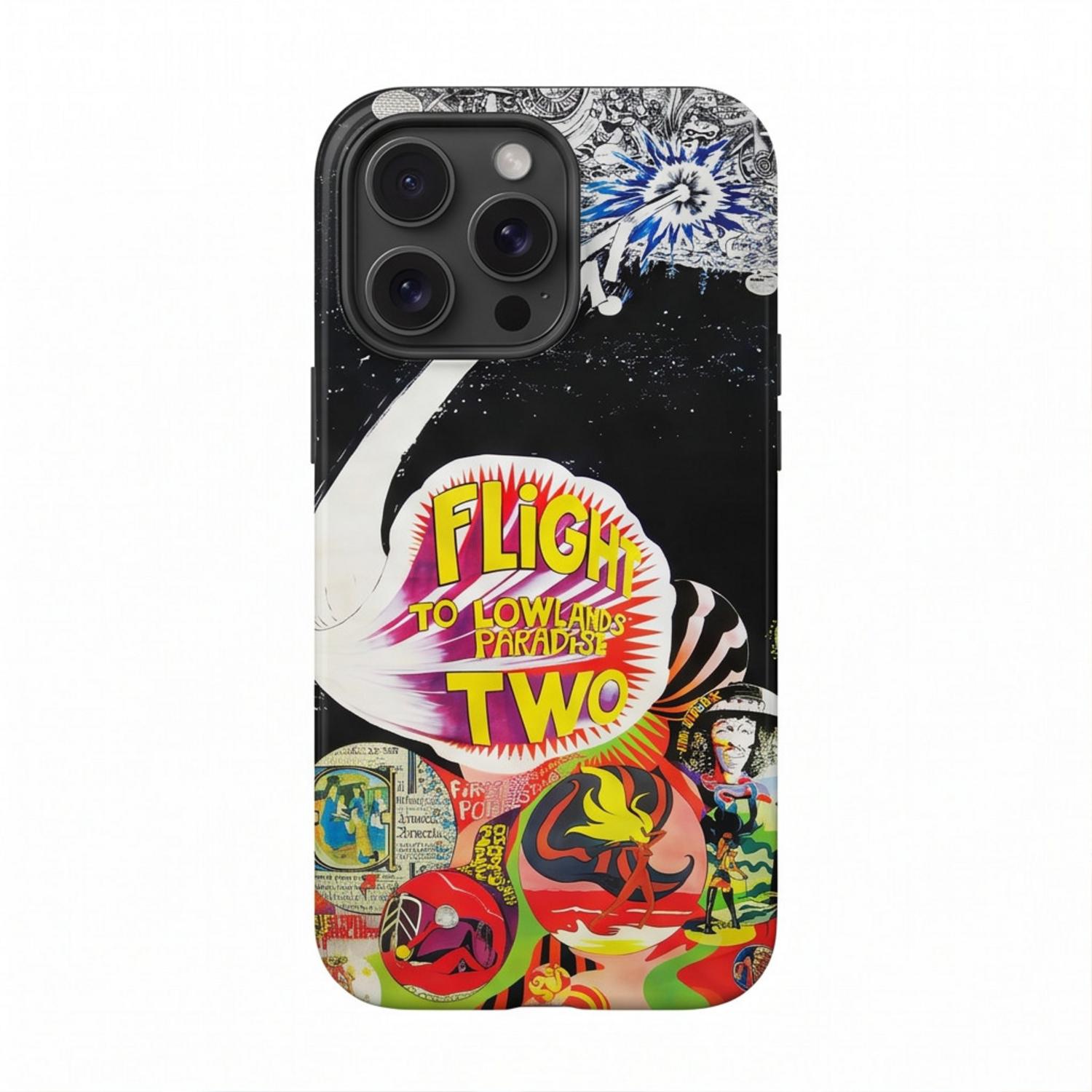 Pink Floyd Phone Case - Flight To Lowlands Paradise Two Pink Floyd 1968 Pink Floyd Phone Case - Flight To Lowlands Paradise Two Pink Floyd 1968