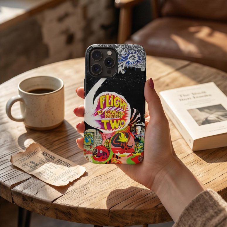 Pink Floyd Phone Case - Flight To Lowlands Paradise Two Pink Floyd 1968 Pink Floyd Phone Case - Flight To Lowlands Paradise Two Pink Floyd 1968