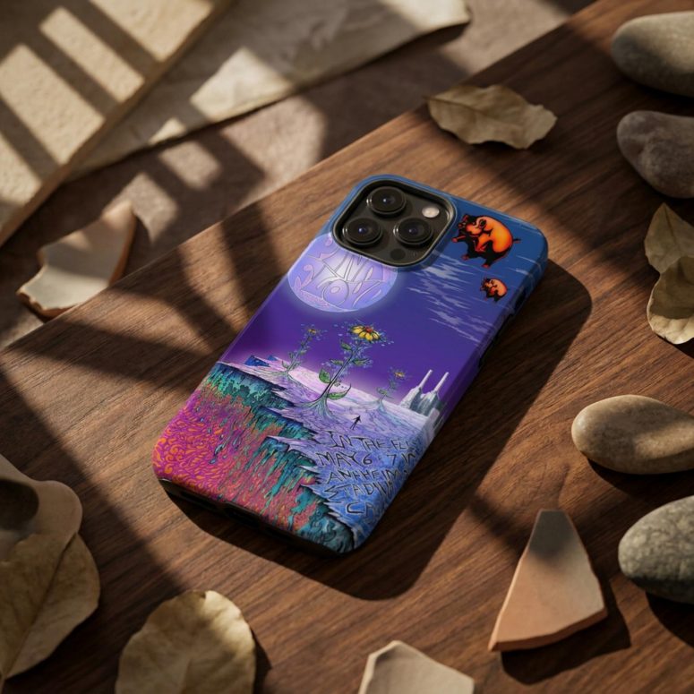 Pink Floyd Phone Case - In The Flesh Tour 1977 Anaheim Stadium LA CA Pink Floyd Phone Case - In The Flesh Tour 1977 Anaheim Stadium LA CA