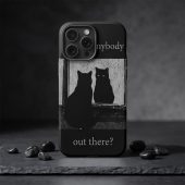Pink Floyd Phone Case - Is There Any Body Out There Funny Witchy Cat