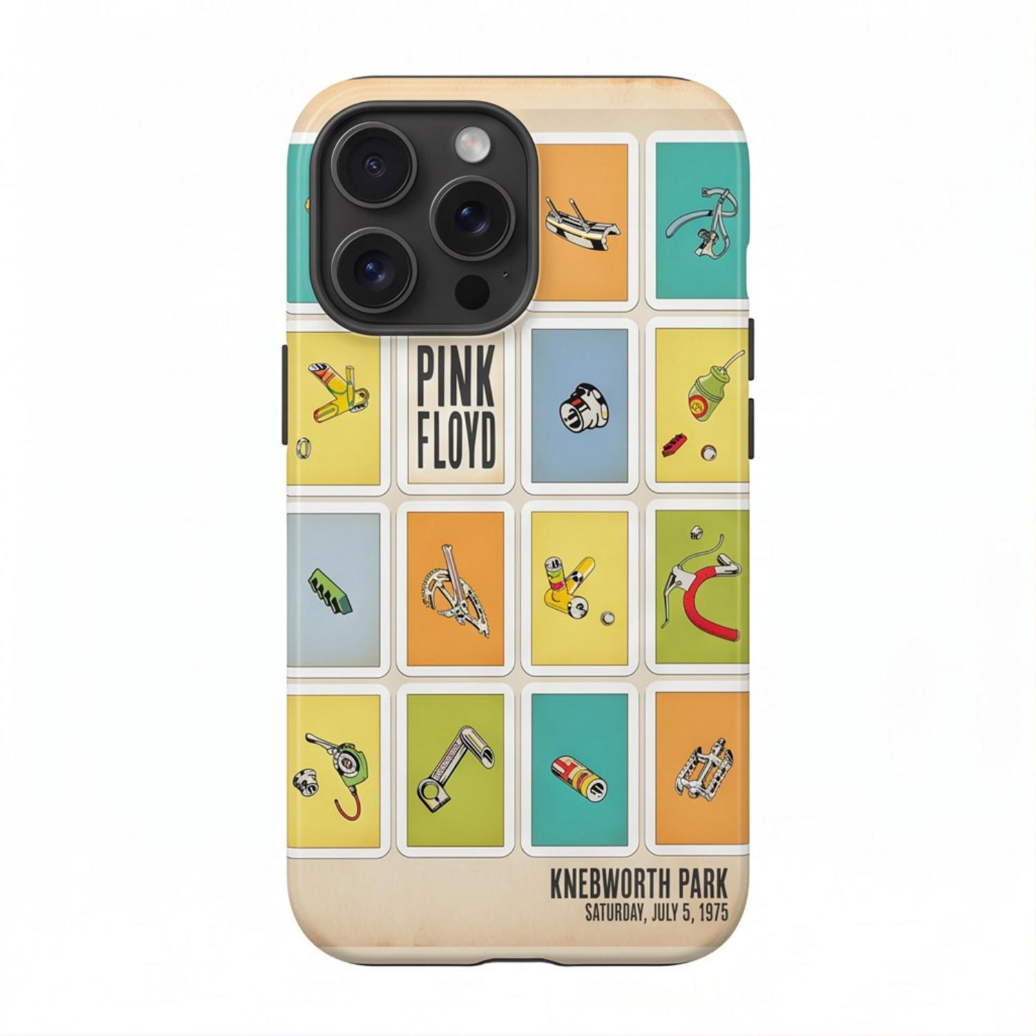 Pink Floyd Phone Case - Knebworth Park Bicycle Parts 1975 Pink Floyd Phone Case - Knebworth Park Bicycle Parts 1975
