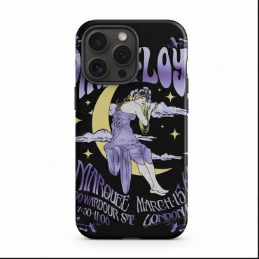 Pink Floyd Phone Case - Moon Girl Marquee March 15 66 London