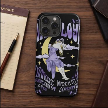 Pink Floyd Phone Case - Moon Girl Marquee March 15 66 London