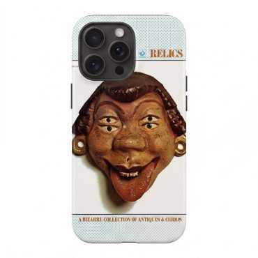 Pink Floyd Phone Case - Pink Floyd A Bizarre Collection The Relics Mask 1971 Pink Floyd Phone Case - Pink Floyd A Bizarre Collection The Relics Mask 1971