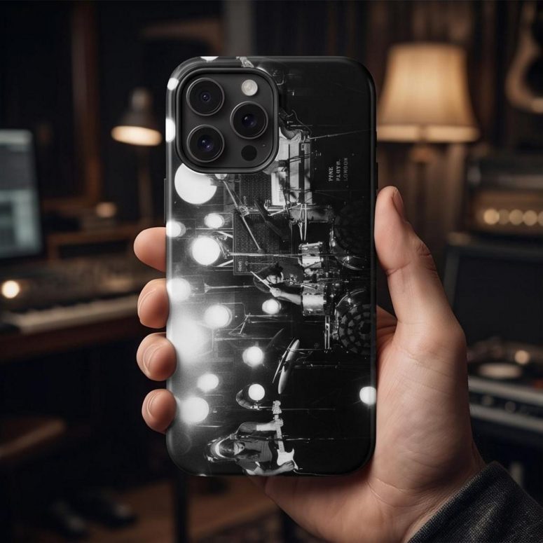 Pink Floyd Phone Case - Pink Floyd Live at Pompeii 1972