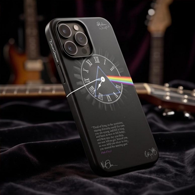Pink Floyd Phone Case - Pink Floyd quote Time Art Pre Signed Pink Floyd Phone Case - Pink Floyd quote Time Art Pre Signed