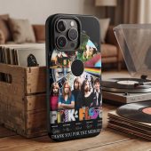 Pink Floyd Phone Case - Pink Floyd Shirt Time Line Album Collage Signature