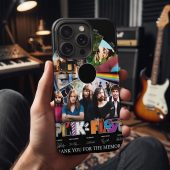 Pink Floyd Phone Case - Pink Floyd Shirt Time Line Album Collage Signature