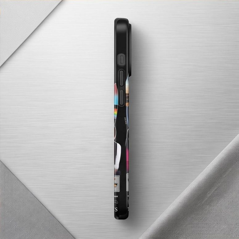 Pink Floyd Phone Case - Pink Floyd Shirt Time Line Album Collage Signature