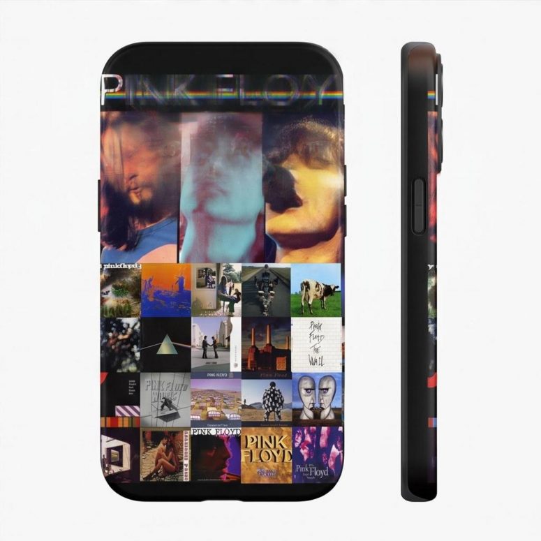 Pink Floyd Phone Case - Retro DSOTM Members Pink Floyd Phone Case - Retro DSOTM Members