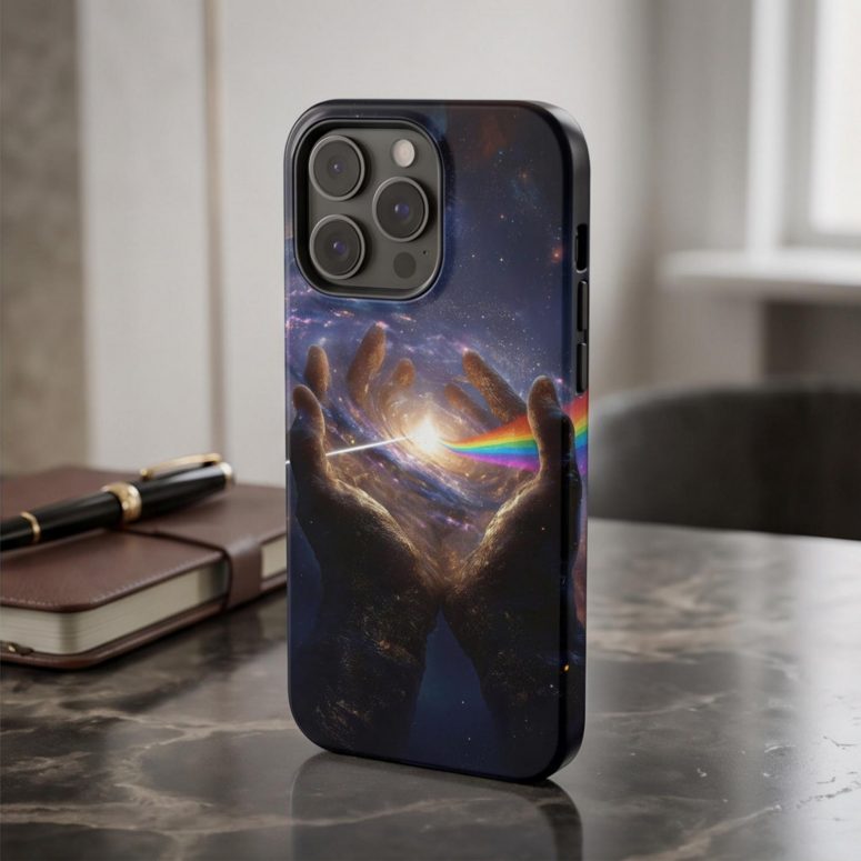 Pink Floyd Phone Case - The Center Of The Universe DSOTM Pink Floyd Phone Case - The Center Of The Universe DSOTM