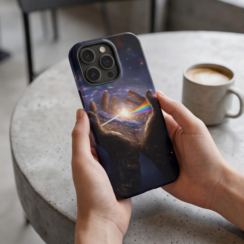 Pink Floyd Phone Case - The Center Of The Universe DSOTM Pink Floyd Phone Case - The Center Of The Universe DSOTM