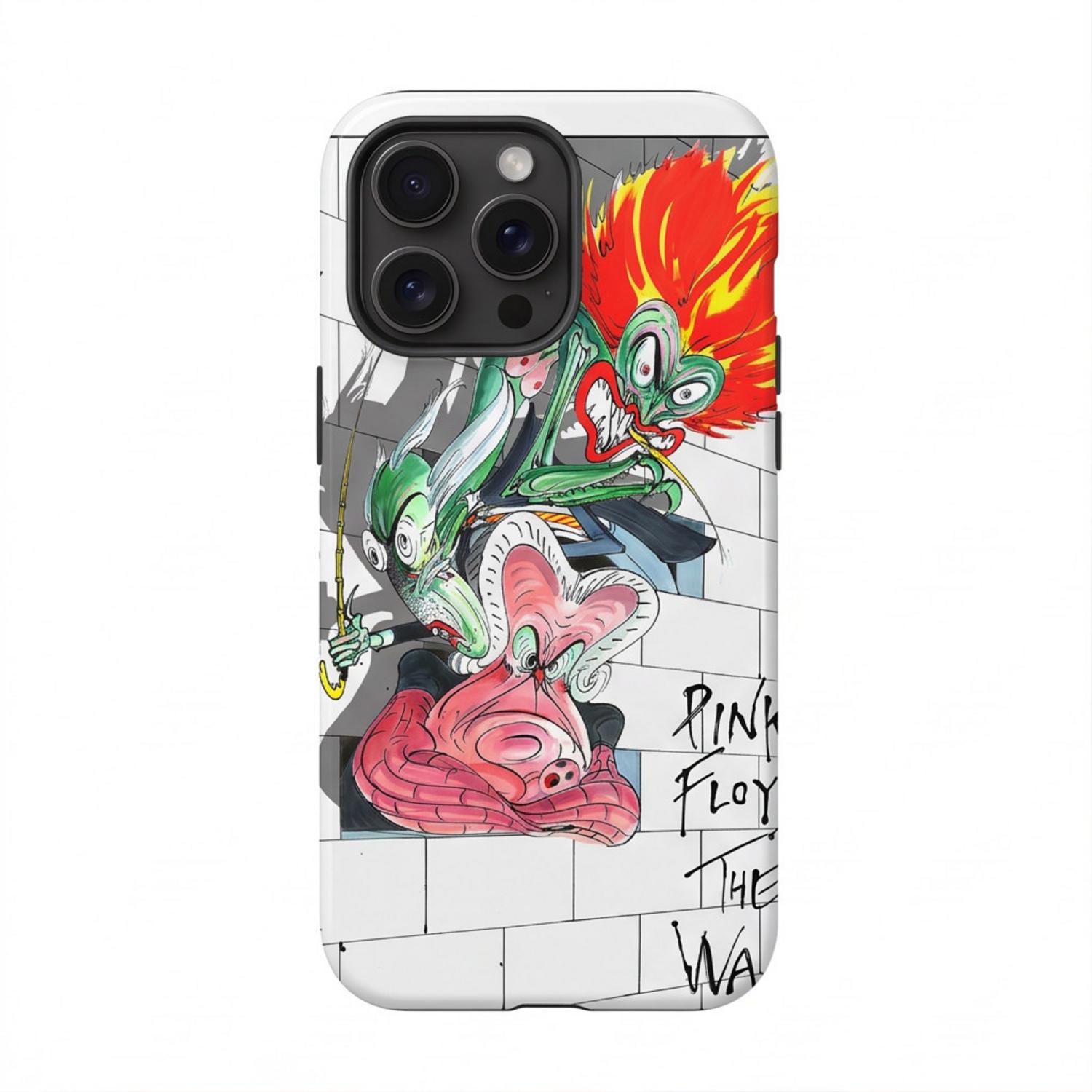 Pink Floyd Phone Case - The Characters The Wall Pink Floyd Phone Case - The Characters The Wall