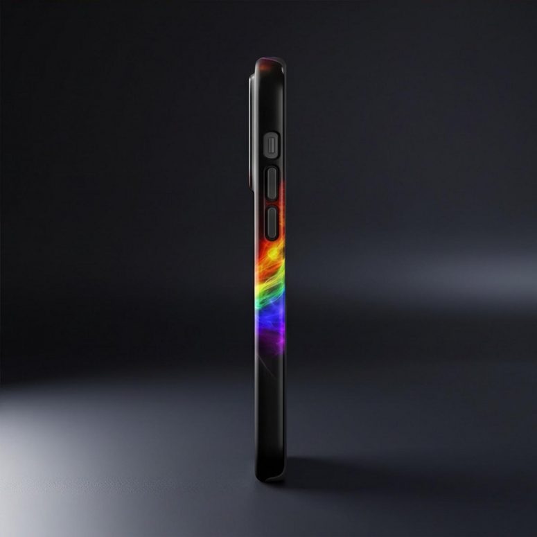 Pink Floyd Phone Case - The Dark Side Of The Moon Electric Smoke Pink Floyd Phone Case - The Dark Side Of The Moon Electric Smoke