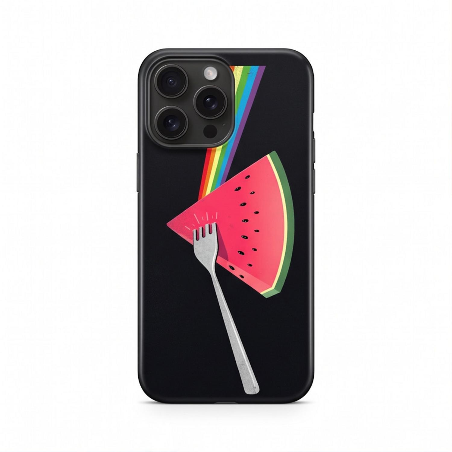 Pink Floyd Phone Case - The Fork Side of the Watermelon Pink Floyd Phone Case - The Fork Side of the Watermelon