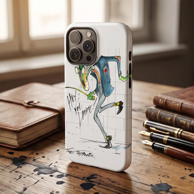 Pink Floyd Phone Case - The Teacher The Wall Tour Pink Floyd Phone Case - The Teacher The Wall Tour