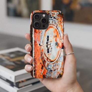 Pink Floyd Phone Case - This is where the magic happens Pink Floyd in Pompeii Painting