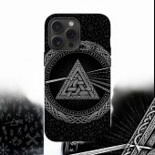 Pink Floyd Phone Case - Viking Valknut Dark Side Of The Moon