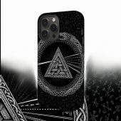 Pink Floyd Phone Case - Viking Valknut Dark Side Of The Moon Pink Floyd Phone Case - Viking Valknut Dark Side Of The Moon