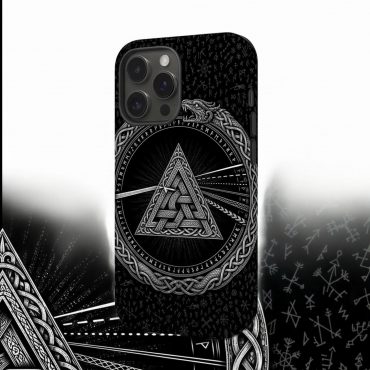 Pink Floyd Phone Case - Viking Valknut Dark Side Of The Moon