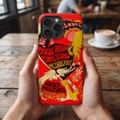 Pink Floyd Phone Case - Vintage Concert Poster from Fillmore Auditorium Pink Floyd Phone Case - Vintage Concert Poster from Fillmore Auditorium