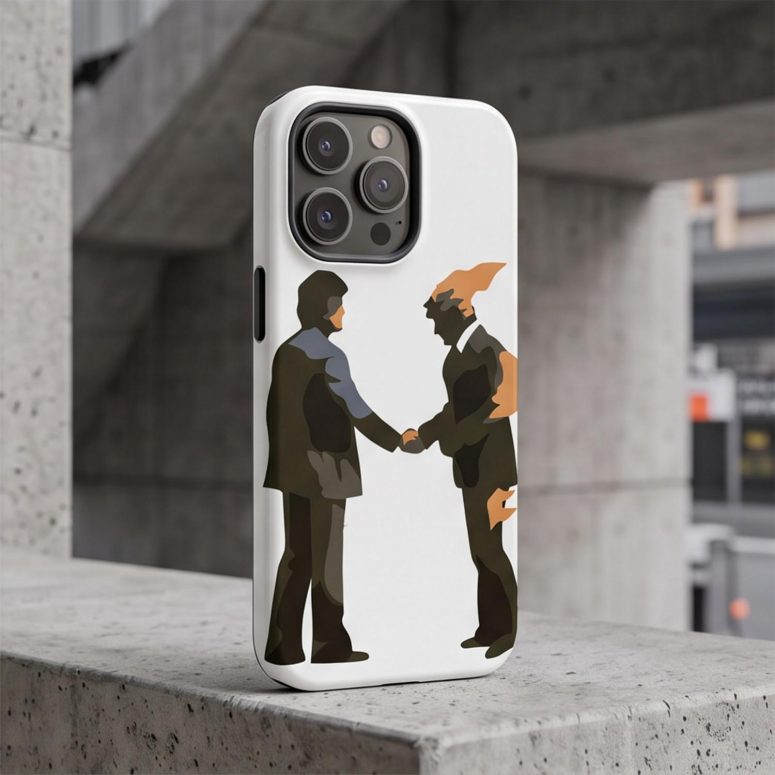 Pink Floyd Phone Case - Wish You Were Here Burning Man Pink Floyd Phone Case - Wish You Were Here Burning Man