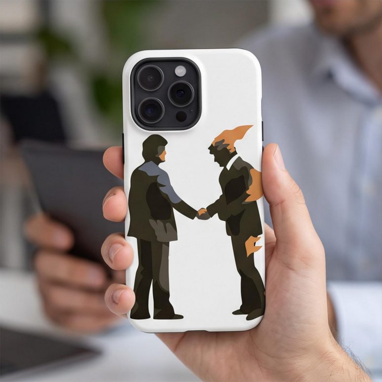 Pink Floyd Phone Case - Wish You Were Here Burning Man Pink Floyd Phone Case - Wish You Were Here Burning Man