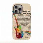 Pink Floyd Phone Case - Wish You Were Here Pink Floyd Sign Guitar