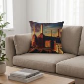 Pink Floyd Pillow Cover - 1977 Animals Album Pink Floyd Pillow Cover - 1977 Animals Album