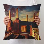 Pink Floyd Pillow Cover - 1977 Animals Album Pink Floyd Pillow Cover - 1977 Animals Album