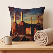 Pink Floyd Pillow Cover - 1977 Animals Album Pink Floyd Pillow Cover - 1977 Animals Album
