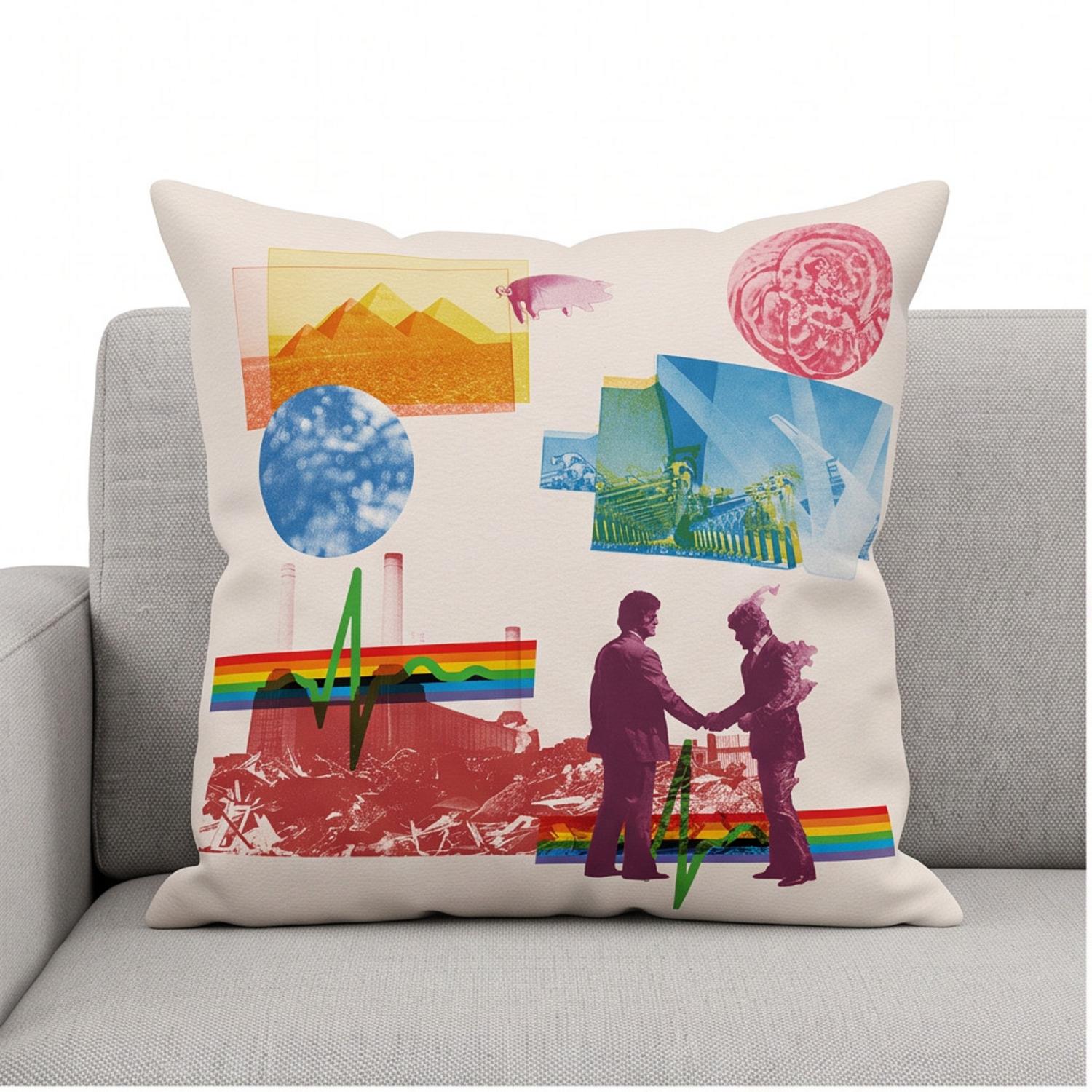 Pink Floyd Pillow Cover - 8 Tracks Album 2026 Pink Floyd Pillow Cover - 8 Tracks Album 2026