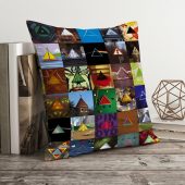Pink Floyd Pillow Cover - Album Dark Side Of The Moon Collage Pink Floyd Pillow Cover - Album Dark Side Of The Moon Collage