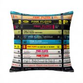 Pink Floyd Pillow Cover - Albums Cassette Retro Collection