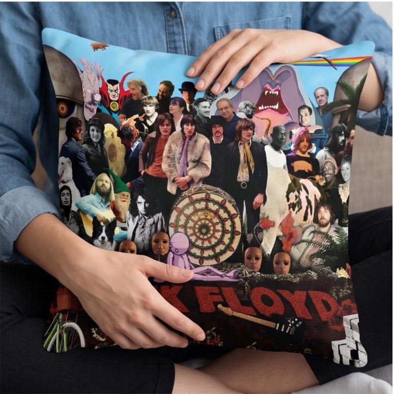 Pink Floyd Pillow Cover - All In All, They’re Just Bricks From The Wall