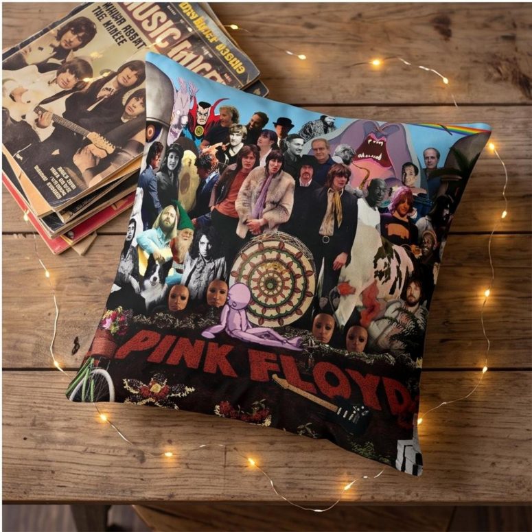 Pink Floyd Pillow Cover - All In All, They’re Just Bricks From The Wall
