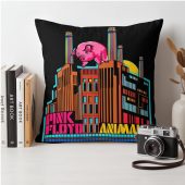 Pink Floyd Pillow Cover - Animals Psychedelic Art Pink Floyd Pillow Cover - Animals Psychedelic Art